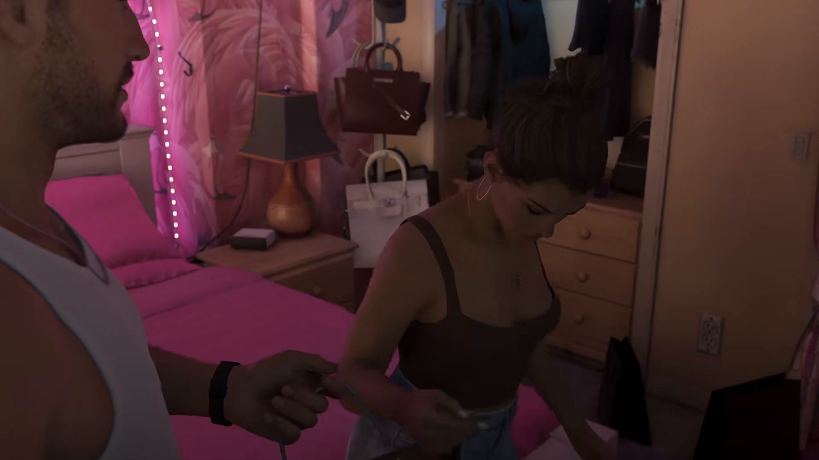 Storefront interiors shown during the reveal
